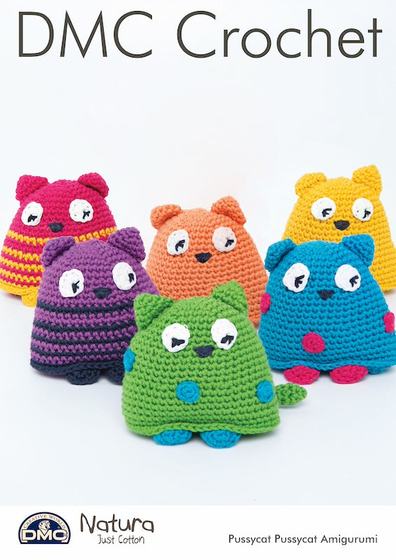 DMC Crochet Natura Just Cotton - Pussycat Pussycat Amigurumi