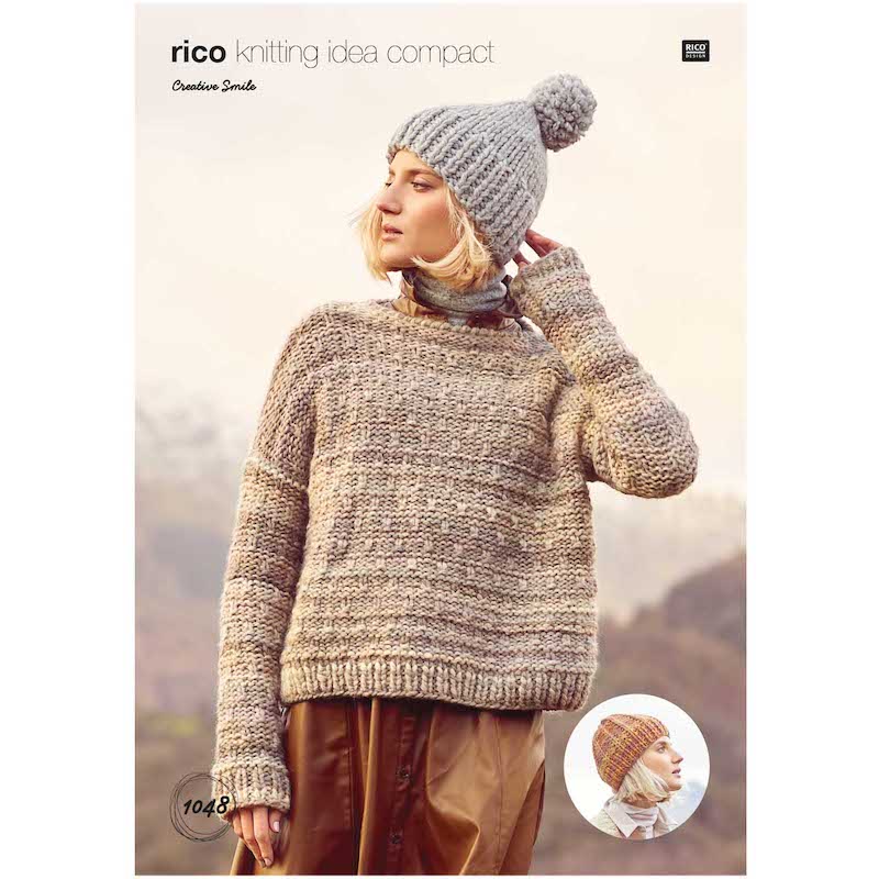 Rico Creative Smile 1048 Sweater & Hat