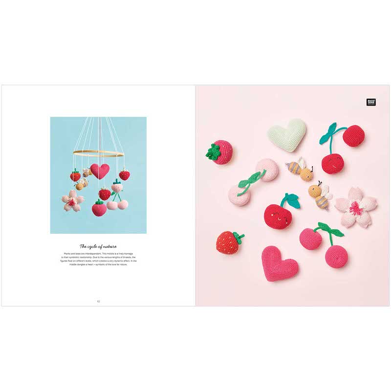 Rico Ricorumi Just Bees & Fruits & Flowers - valleywools