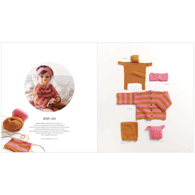 Rico Baby Hand knitting Booklet For Beginners