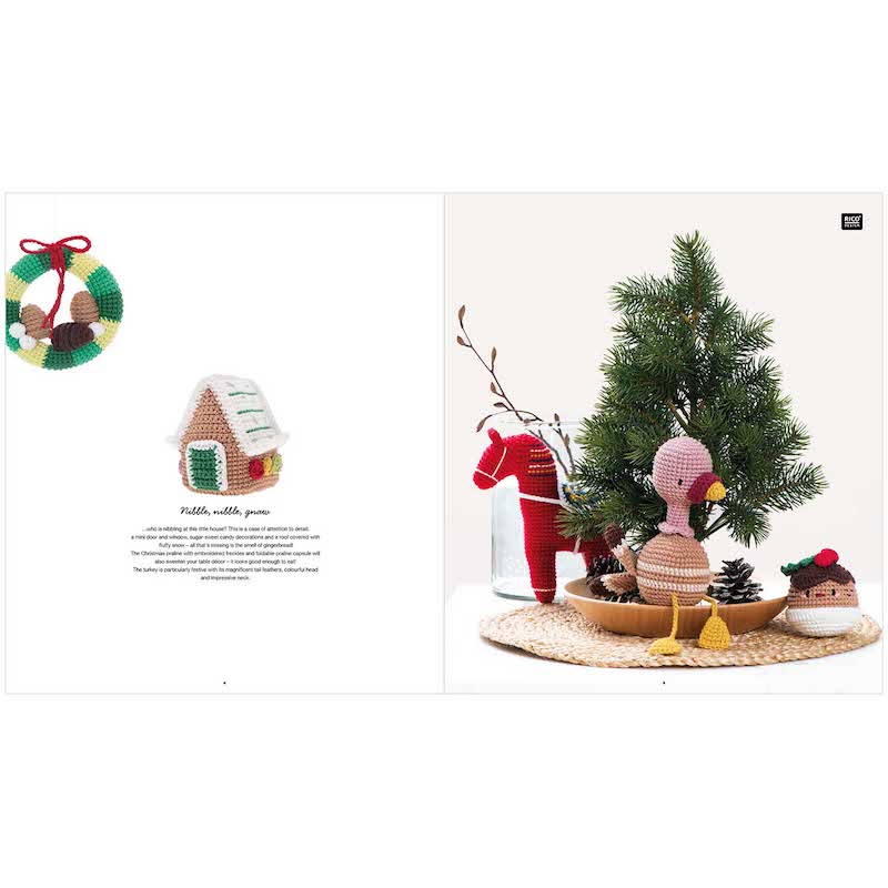 Rico Ricorumi Christmas Pattern Book - valleywools
