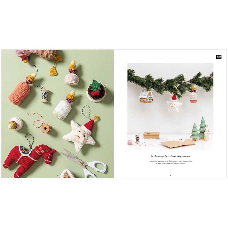 Rico Ricorumi Christmas Pattern Book - valleywools