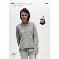 Rico Luxury Alpaca Superfine Aran 665 Sweater & Hat