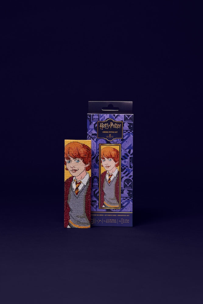 DMC Ron Weasley™ Cross Stitch Bookmark Kit