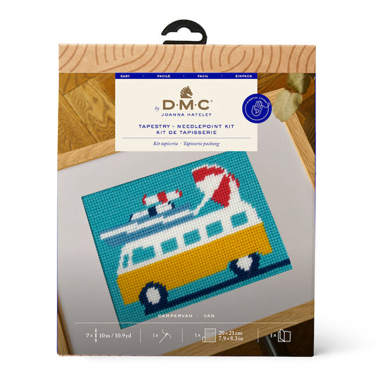 DMC Tapestry Kit Campervan - valleywools