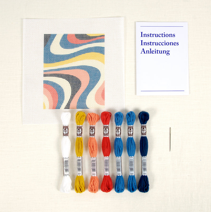 DMC Tapestry Kit Waves - valleywools