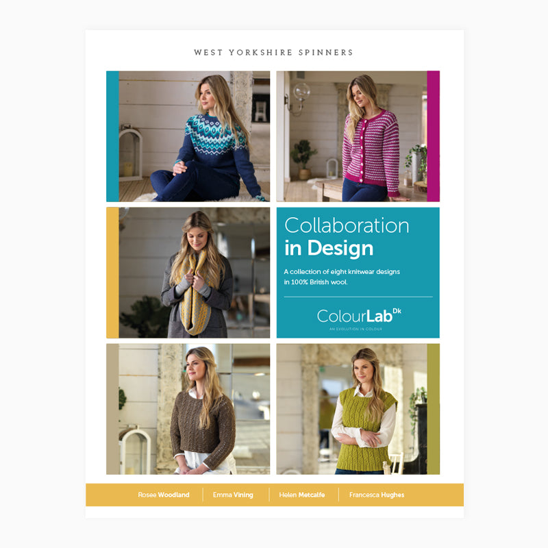 WYS ColourLab Knitting Pattern Book Collaboration in Design - valleywools