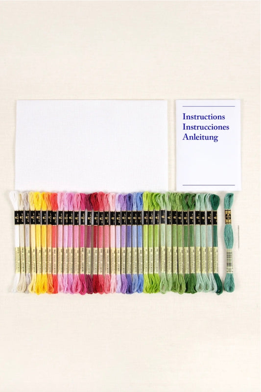 DMC Botanical Sampler Cross Stitch Kit