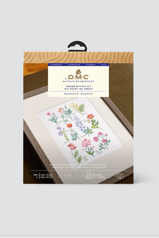 DMC Botanical Sampler Cross Stitch Kit