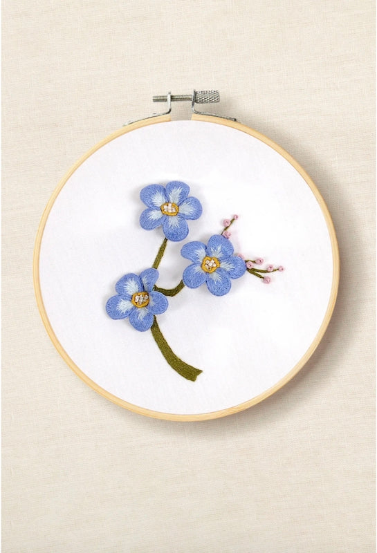 Forget Me Not Stumpwork Embroidery Kit