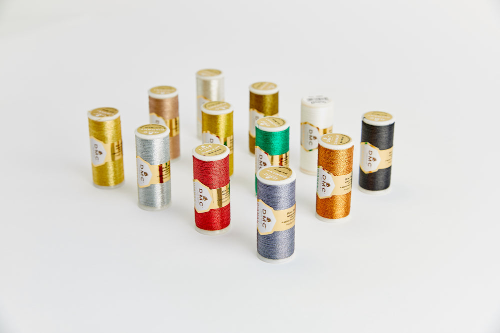 DMC Diamant Metallic Embroidery Thread - valleywools