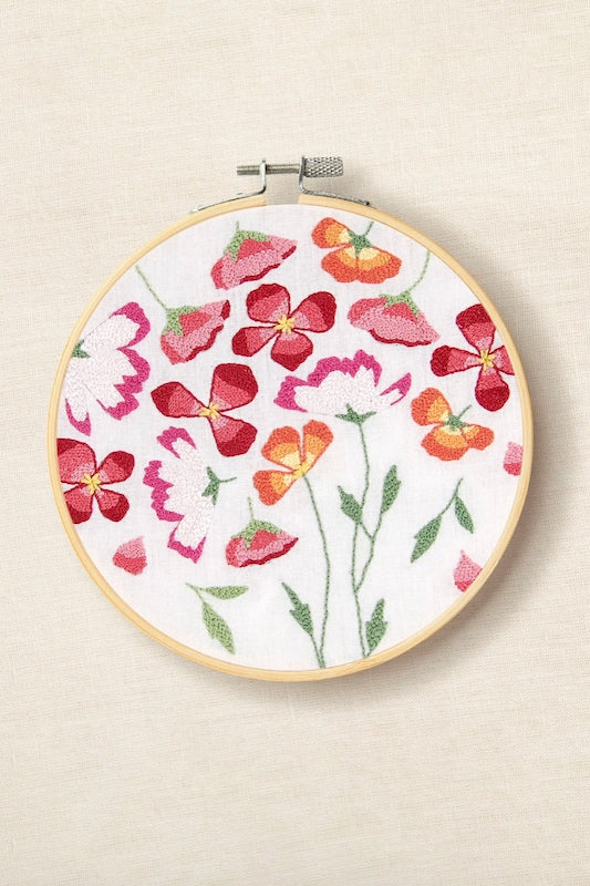 Spring Poppies Punch Needle Kit