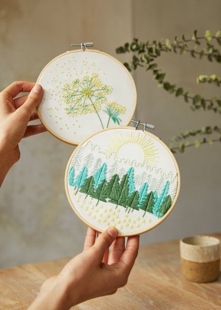 DMC The Woodland Walk Embroidery Duo Kit