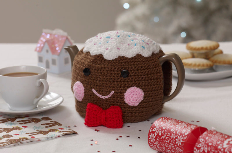 King Cole Christmas Crochet Book 3 designed by Zoe Halstead