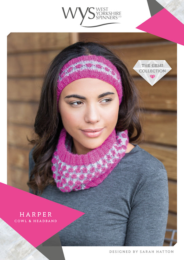 WYS Gems Collection Harper Cowl & Headband - valleywools