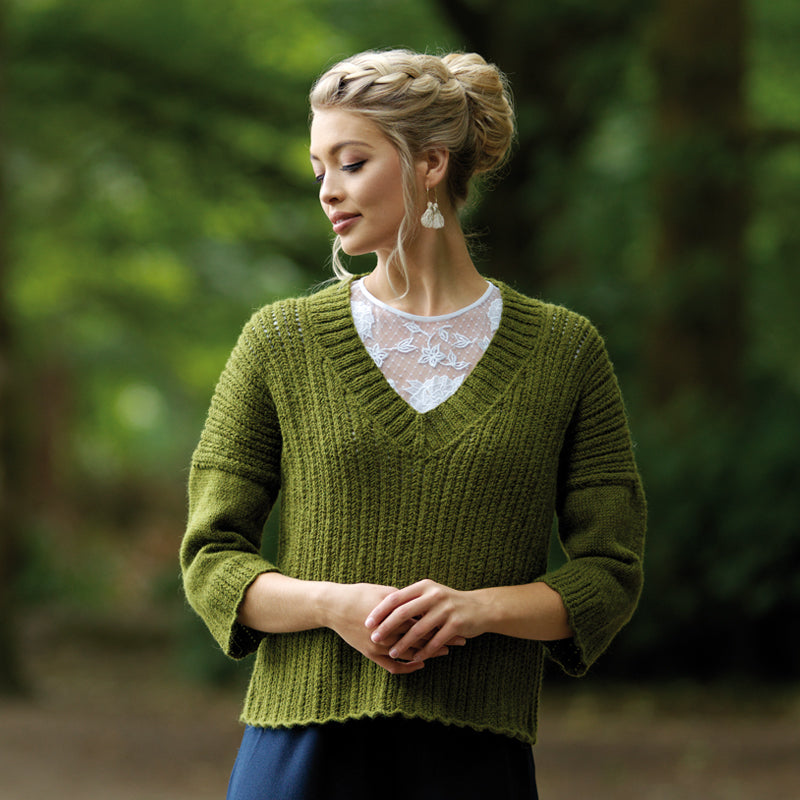 WYS Illustrious Out of The Wood Pattern Book by Emma Wright - valleywools
