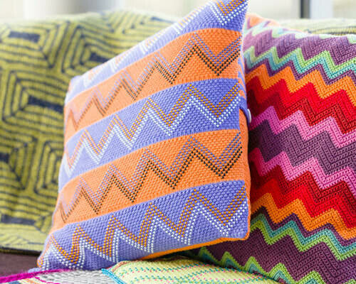 Kaleidoscope - 24 Knit & Crochet projects for the home - valleywools