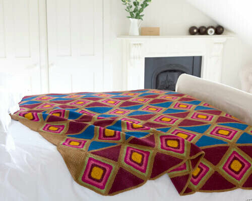 Kaleidoscope - 24 Knit & Crochet projects for the home - valleywools
