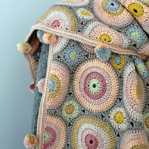 Janet Crow Magic Circles Crochet Scarf