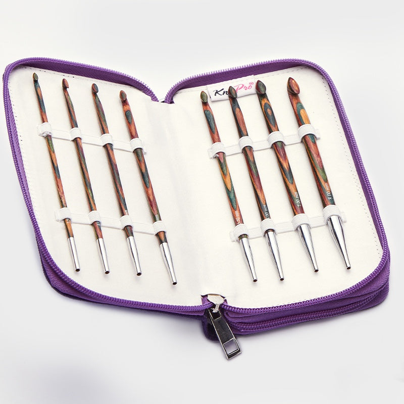 Knit Pro Symfonie Afghan/Tunisian Crochet Hook Set