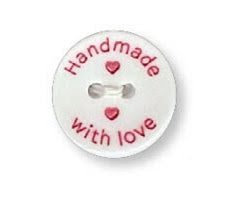 King Cole Handmade with Love Button