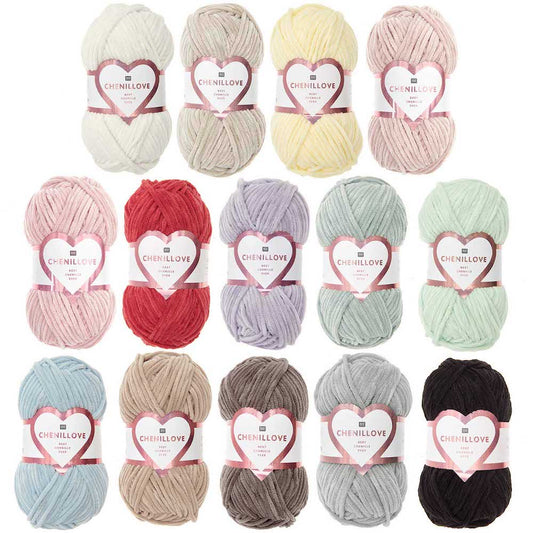 Rico Creative Chenillove Yarn - valleywools