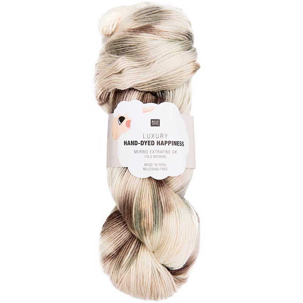 Rico Luxury Hand-Dyed Happiness DK - valleywools
