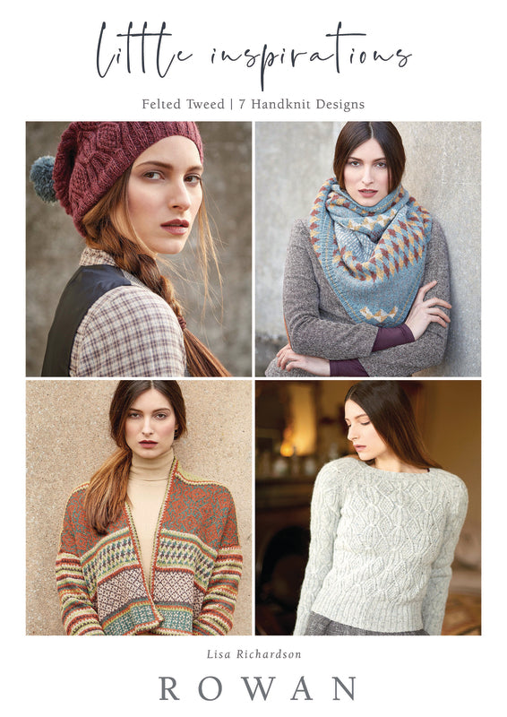 Rowan Little Inspirations Felted Tweed 7 Handknit Designs - valleywools
