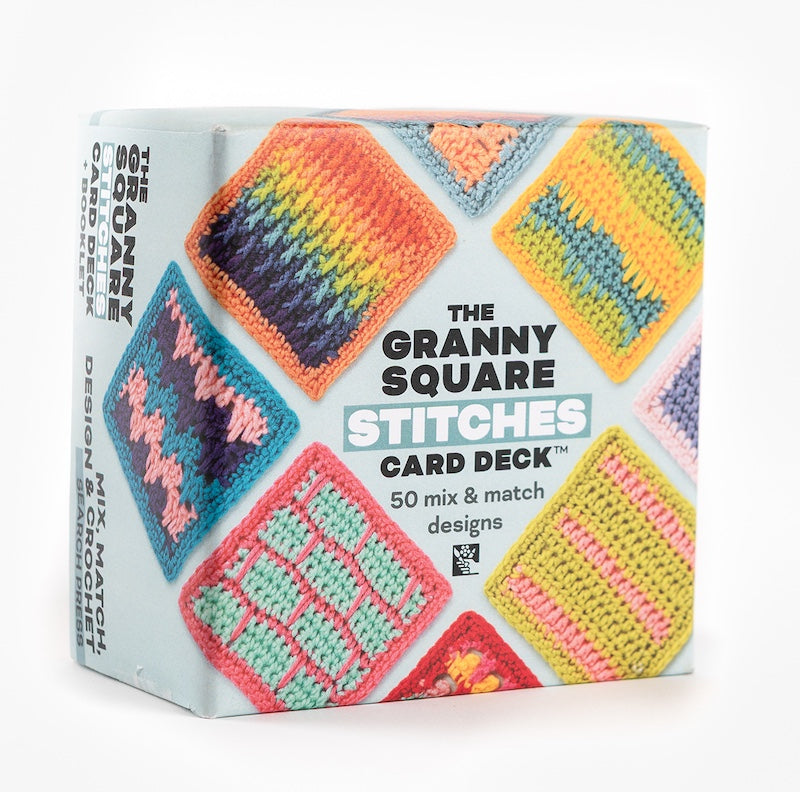 The Granny Square Stitches Card Deck by Claire Montgomerie