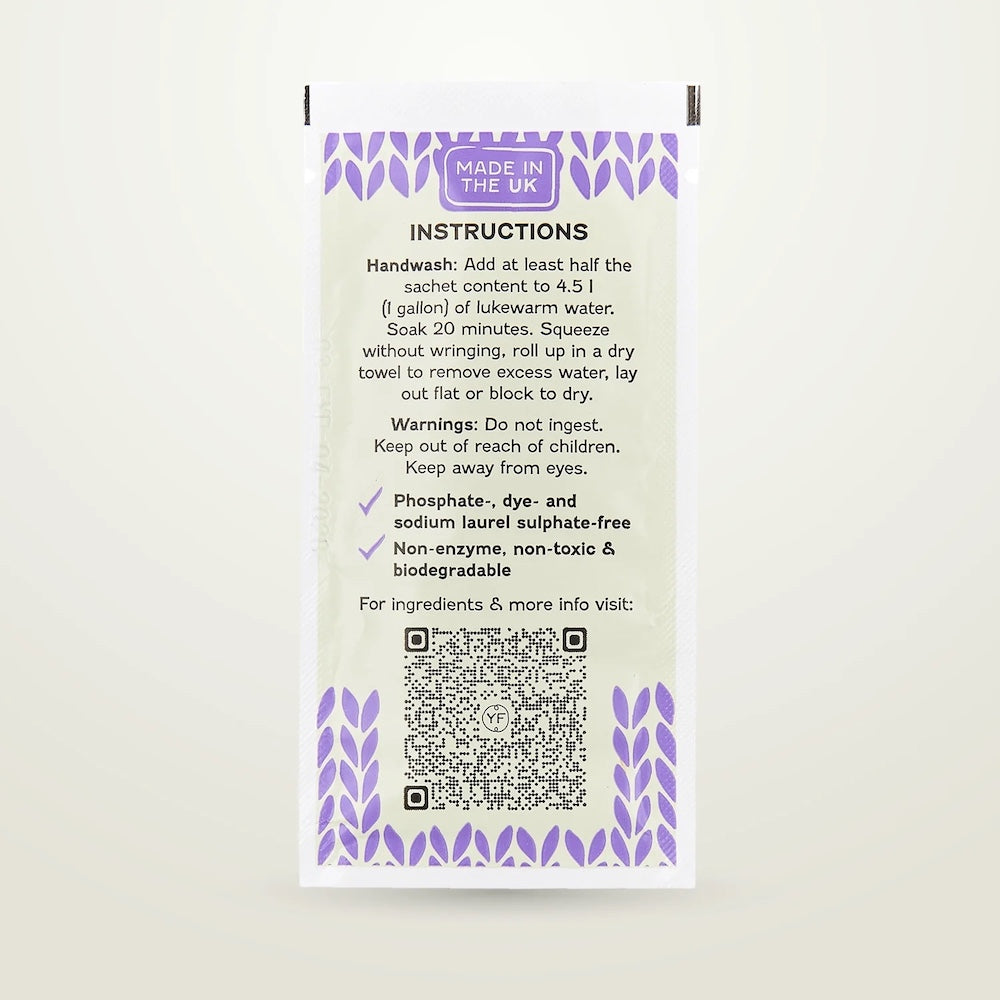 Yarn Food Wool Wash Sachets