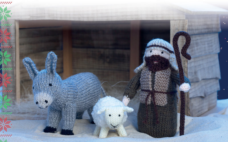 King Cole Christmas Knits Book 3 designed by Zoe Halstead