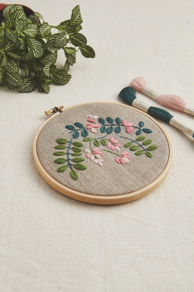 Indigo Embroidery Kit by Marie Dominique Procureur
