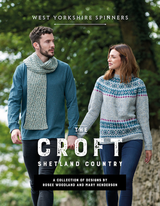 WYS The Croft Shetland Country Pattern Book - valleywools