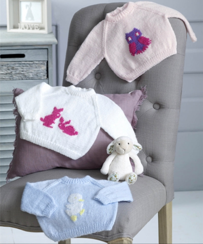UKHKA No. 170 Embroidered Sweaters (4 ply)