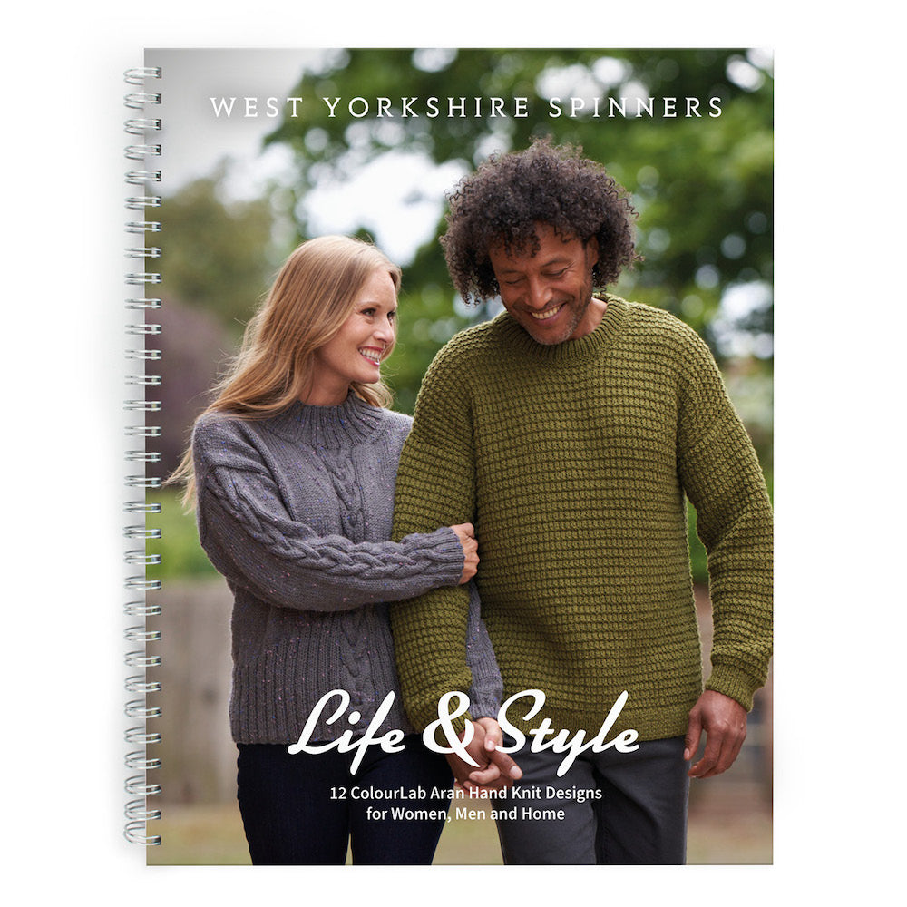 WYS ColourLab Aran - Life & Style Pattern Book