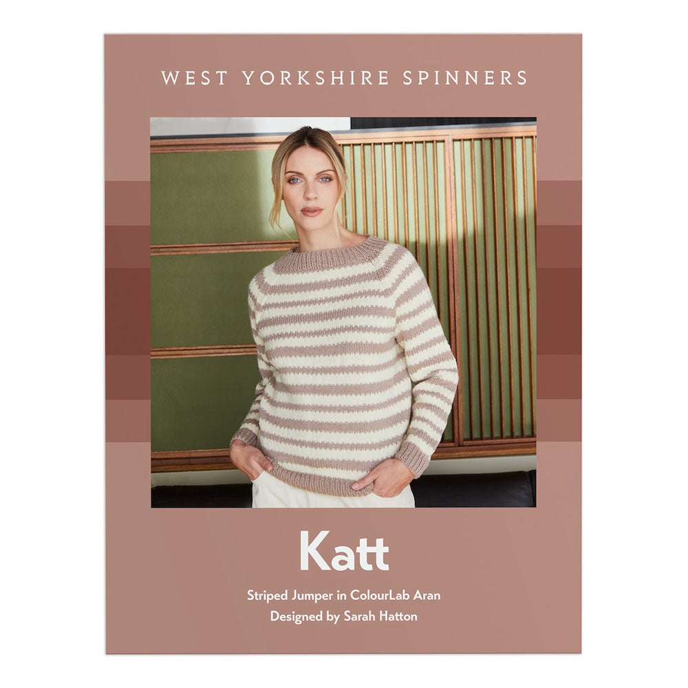 WYS ColourLab Aran Knitting Pattern Katt