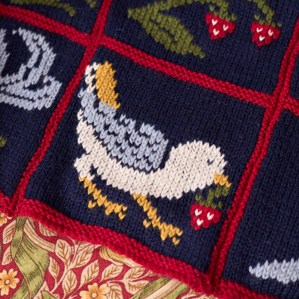 West Yorkshire Spinners Strawberry Thief Blanket Kit