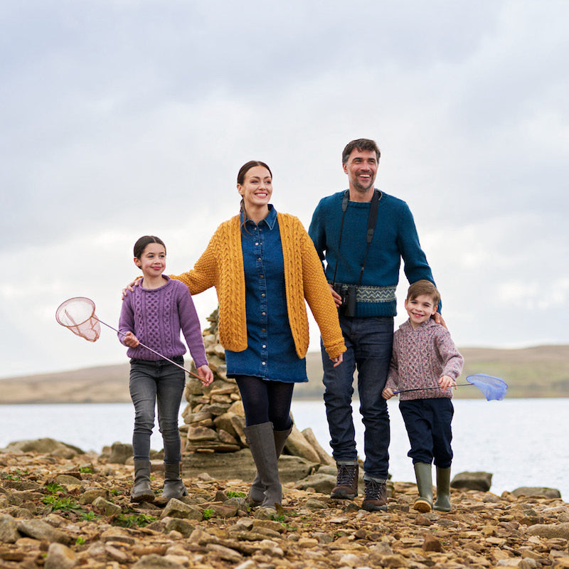 WYS The Croft A Way of Life Pattern Book by Sarah Hatton - valleywools