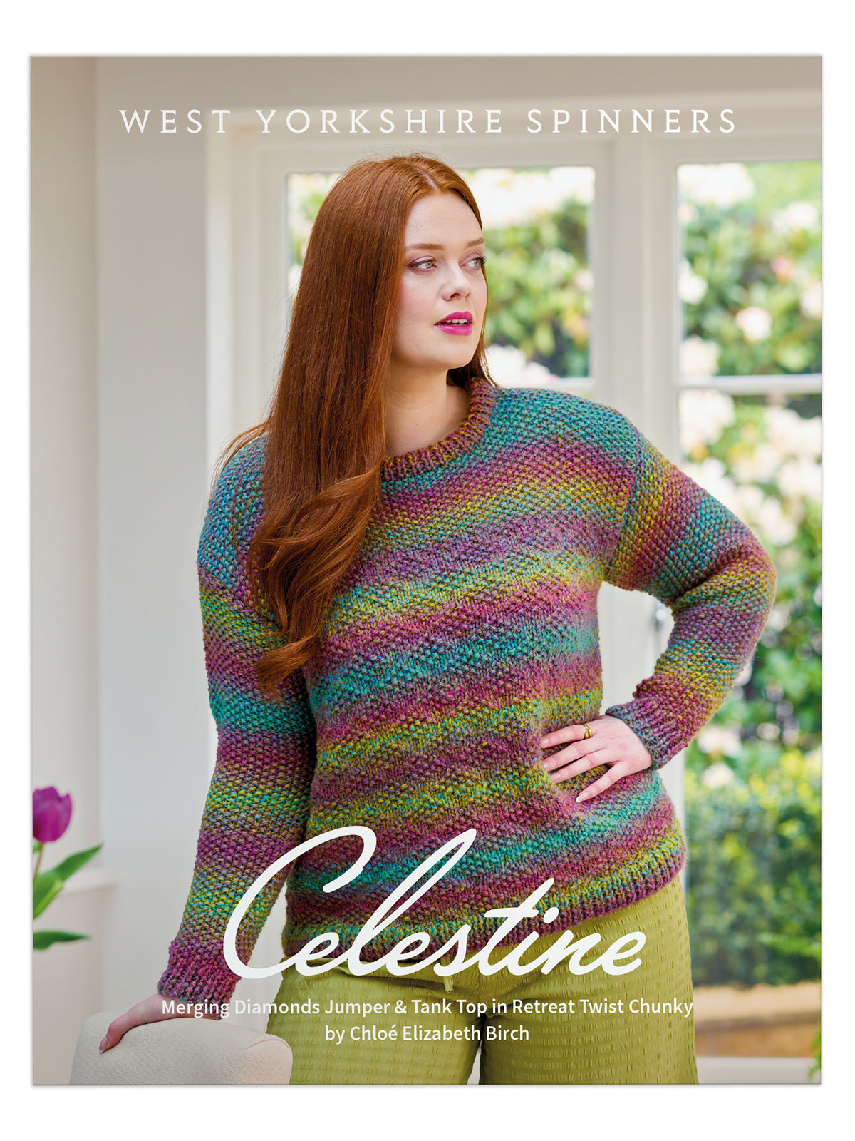 WYS Retreat Twist Chunky Celestine Tank Top & Jumper Knitting Pattern