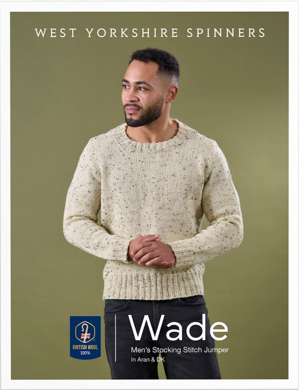WYS Wade, Men's Stocking Stitch Jumper