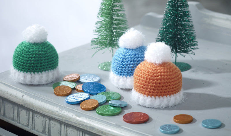 King Cole Christmas Crochet Book 4 designed by Zoe Halstead