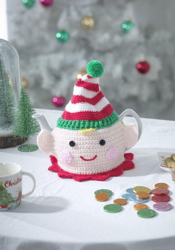King Cole Christmas Crochet Book 4 designed by Zoe Halstead