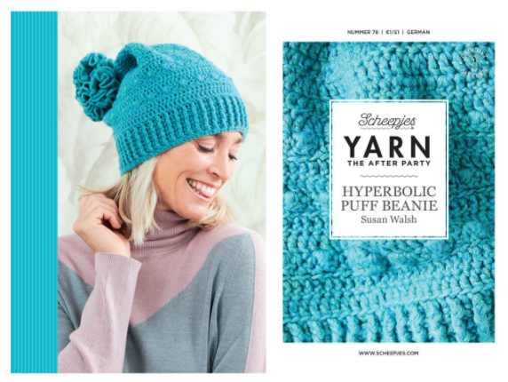 Scheepjes Yarn The After Party 78 Hyperbolic Puff Beanie