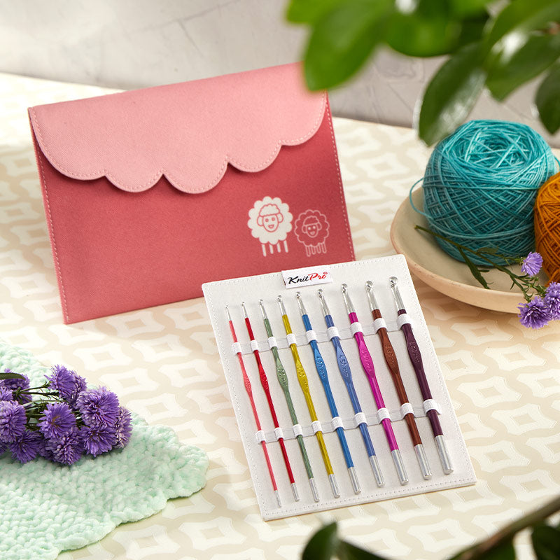 Knit Pro Zing Single Ended Crochet Hook Set