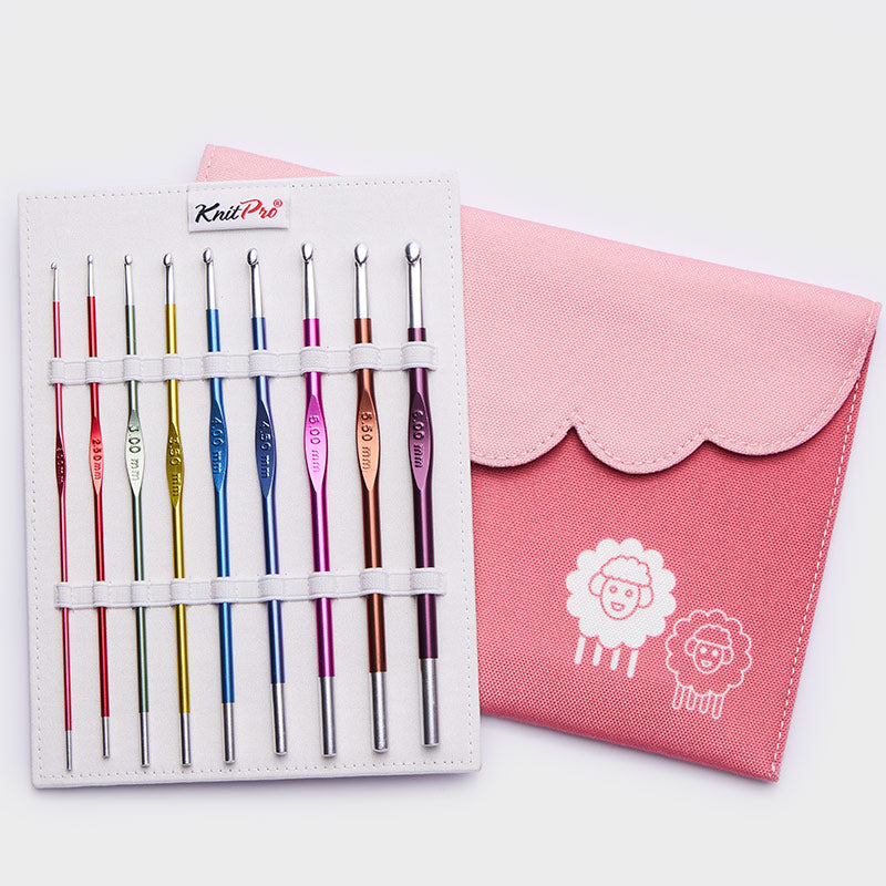 Knit Pro Zing Single Ended Crochet Hook Set