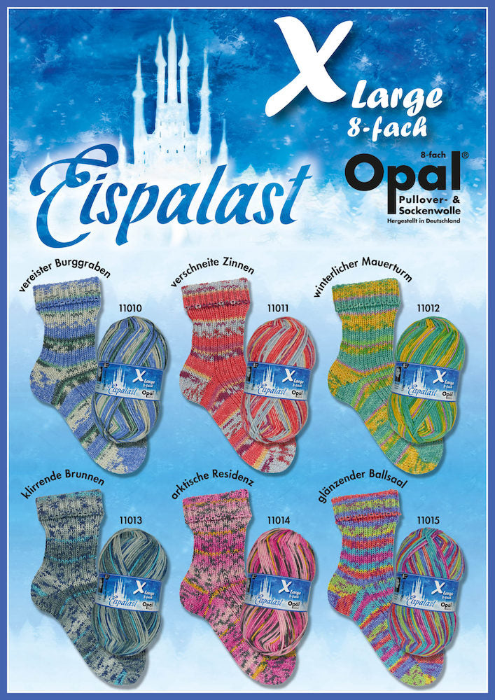 Opal X-Large 8ply Sock Yarn (pre 2023)