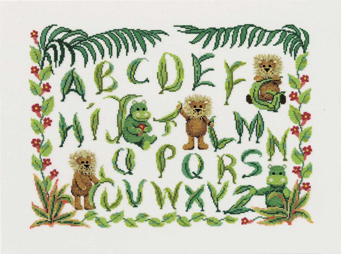 DMC Lion and Hippopotamus Sampler BK306 - valleywools