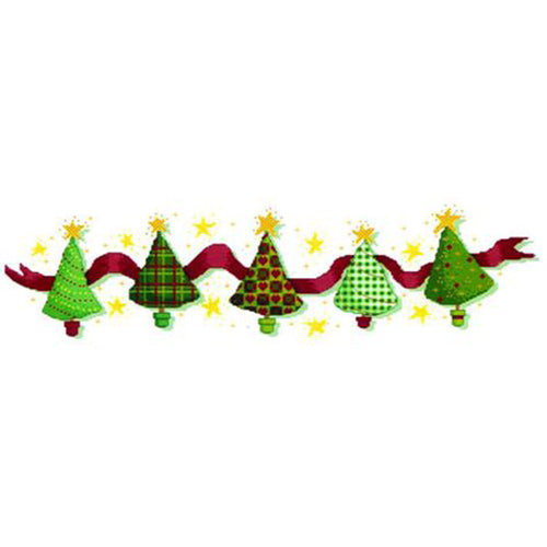 Cinnamon Cat - Christmas Trees - valleywools