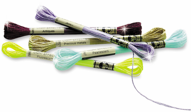 DMC Light Effects Threads - valleywools