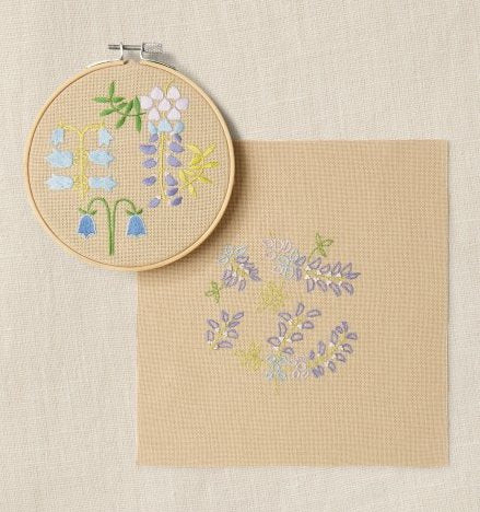 DMC The Soothing Spring Embroidery Duo Kit - valleywools